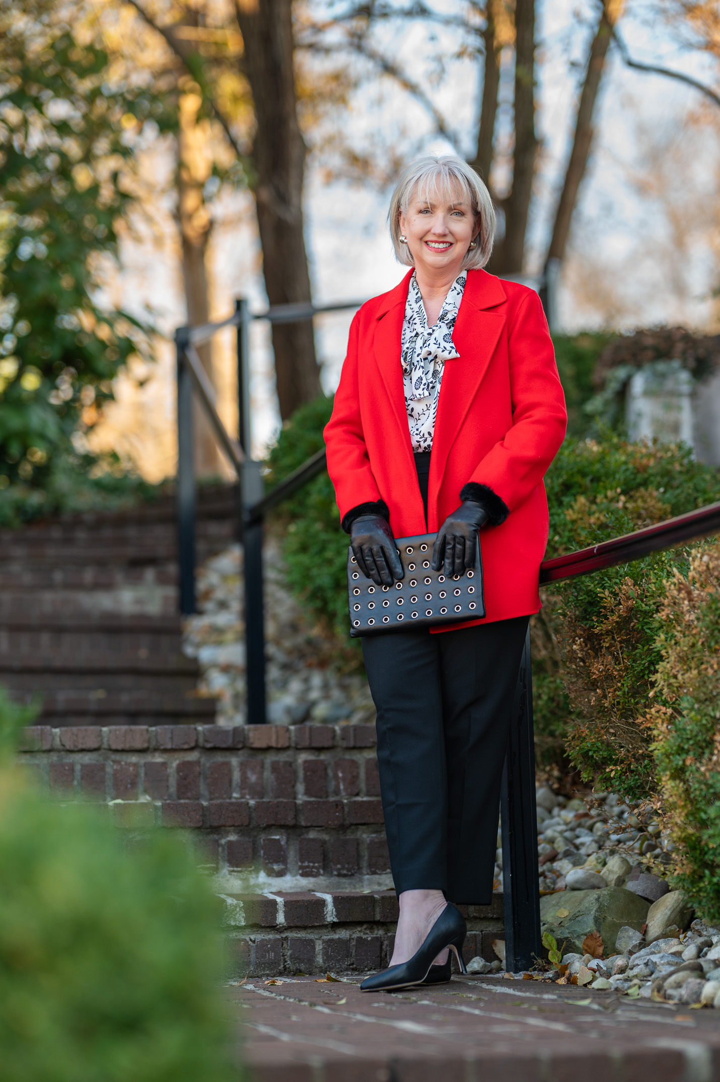 Blouse and Pants and Jacket