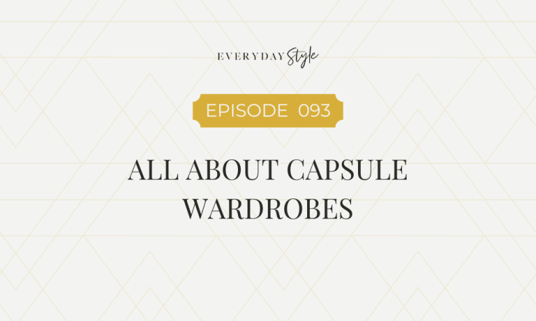 All About Capsule Wardrobes